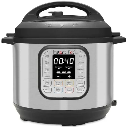 8 qt. Stainless Steel Duo Electric Pressure Cooker Configuration B