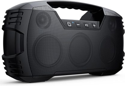 IPX7 Waterproof 40W Bluetooth Speaker, Portable Wireless Outdoor Speaker for Beach, Pool, Travel and Home