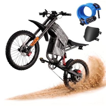 7000W/8000W 60MPH Electric Dirt Bike for Adult Electric Motorcycle