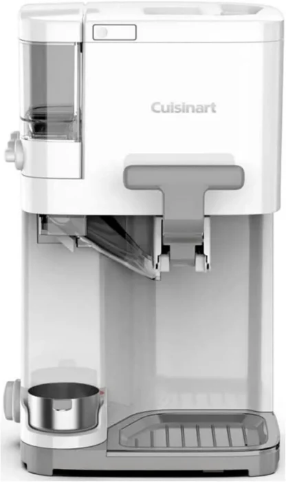 Soft Serve Ice Cream Machine- Mix It In Ice Cream Maker for Frozen Yogurt, Sorbet, Gelato, Drinks 1.5 Quart, White, ICE-48