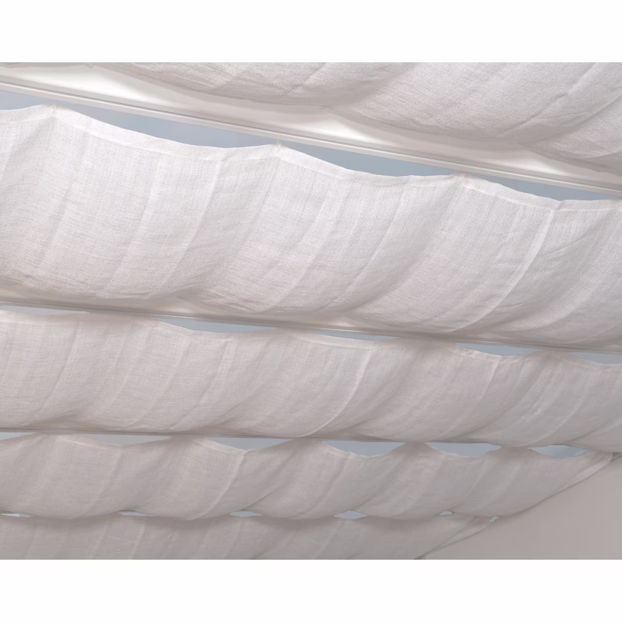 Palram - Canopia Patio Cover Blinds 10' x 10' - White for Feria 10', Olympia, Sierra 10' and Sanremo 10'