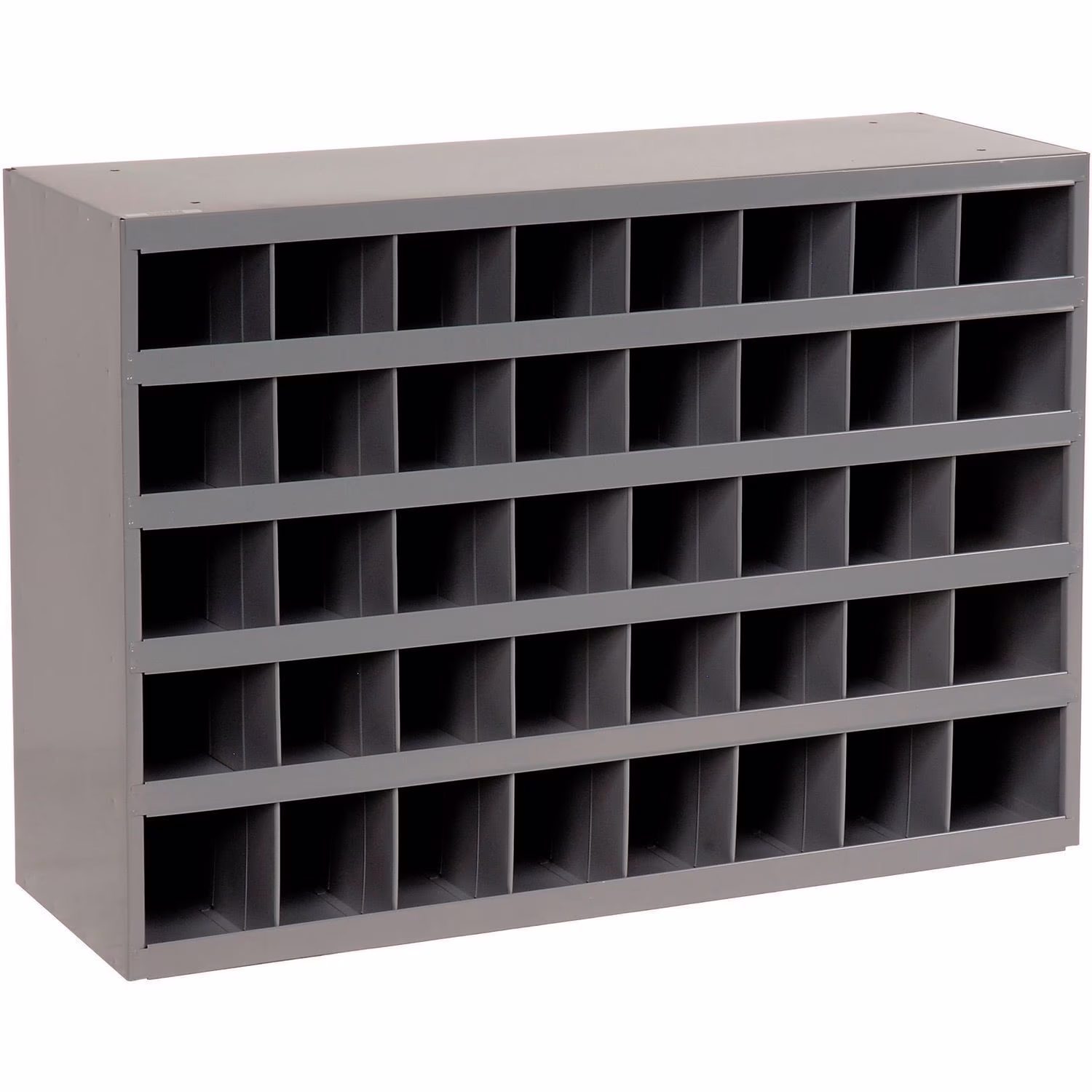 Durham 359-95 12 in. Steel 40 Opening Bin for Small Part Storage, Gray