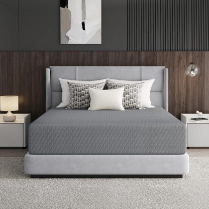 Full Size Mattress 6 Inch, Gel Memory Foam Mattress for Cool Night