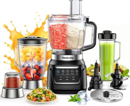 All-in-One Blender Food Processor, 10-in-1 Blenders for Kitchen