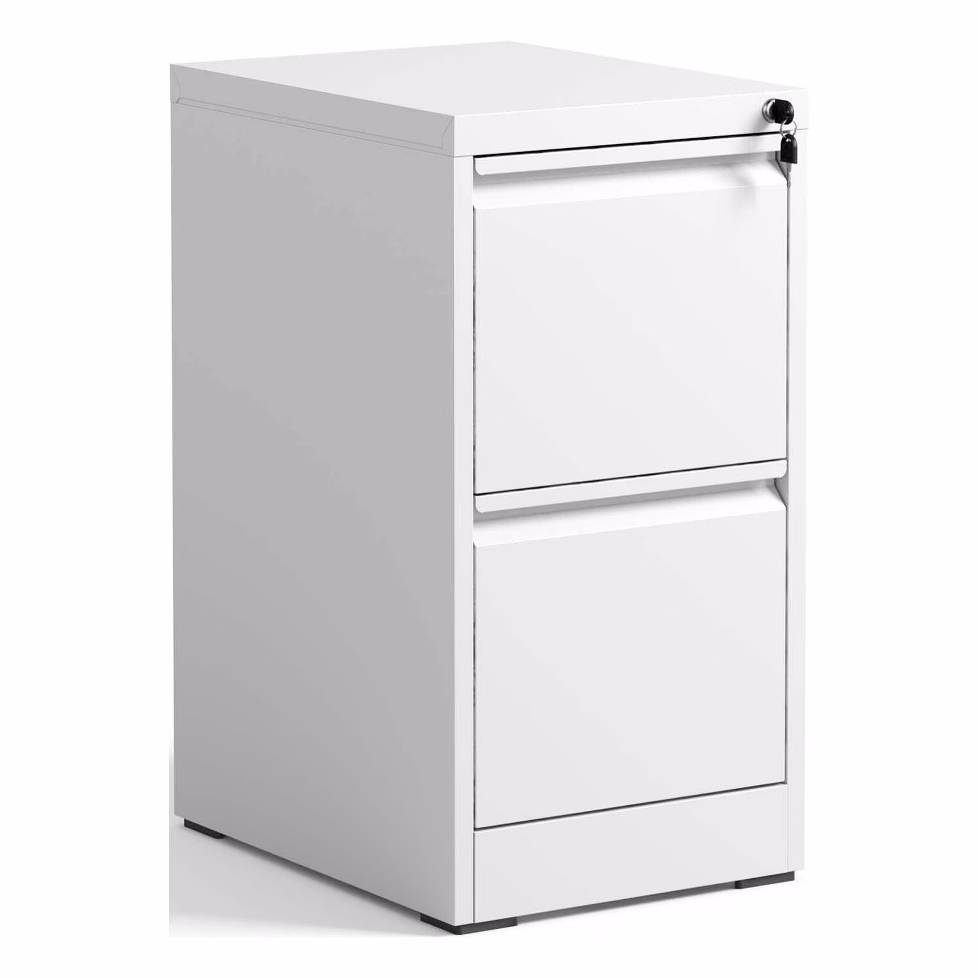 Daatumm 2-Drawer Vertical File Cabinet with Lock, Steel Metal Office & Home Storage for A4/Letter/Legal Size Documents
