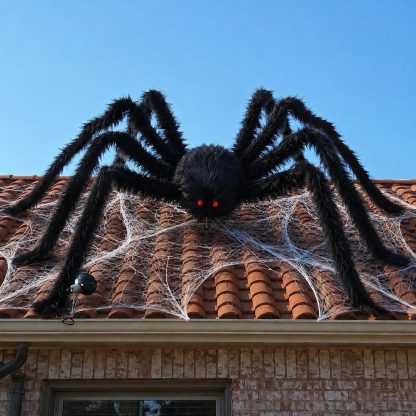 12 Foot Giant Spider Halloween Outdoor Decoration