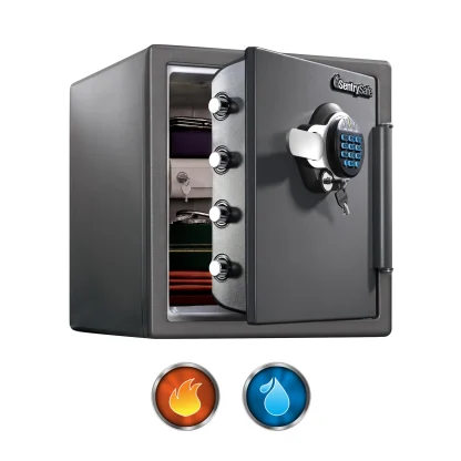 Digital Safe Box, Waterproof and Fireproof Alloy Steel Security Safe for Home and Office