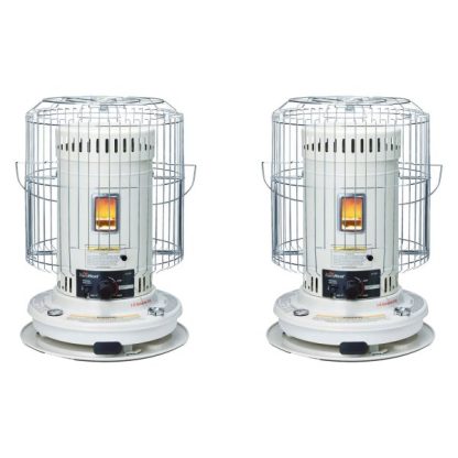 23,500 BTU Indoor/Outdoor Convection Kerosene Heater – 2-Pack, Portable Space Heater