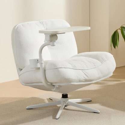 Swivel Accent Chair, Wide Criss Cross Lounge Living Room Chair, Grn