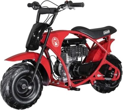 B100 105cc Gas Powered Minibike for Kids and Adults, 1-Cylinder, 4-Stroke, 22 Mph, 150 lbs Maximum Load, Ideal for Off-Road and Trail Riding