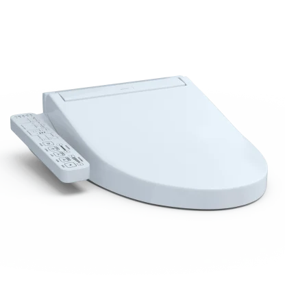 TOTO? WASHLET? C2 Electronic Bidet Toilet Seat with PREMIST and EWATER+ Wand Cleaning, Elongated, Cotton White - SW3074#01